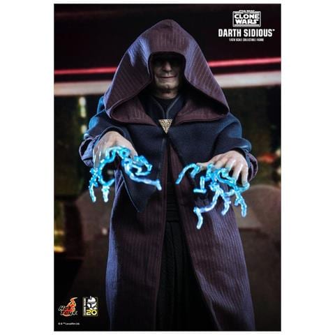 Figurina Tms102 - Star Wars : The Clone Wars - Darth Sidious - Foto 2