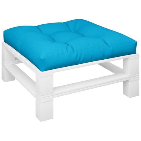 Cuscino Per Pallet Blu 70x70x12 Cm In Tessuto - Foto 3