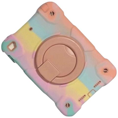Custodia Protettiva 360° Per Ipad Mini 4/5 Con Supporto Rotante Arcobaleno - Stile Unico E Funzionale - Foto 4