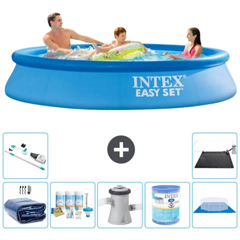 Piscina Fuori Terra - In Giro - 305x61 Cm - Blu - Include Accessori Coordinati A490 - Foto 1