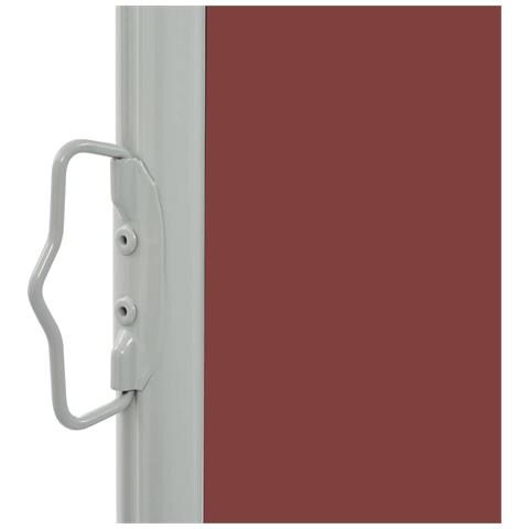 Lusso Casadino -  Tenda Laterale Retrattile Per Patio 60x300 Cm Marrone - Foto 2