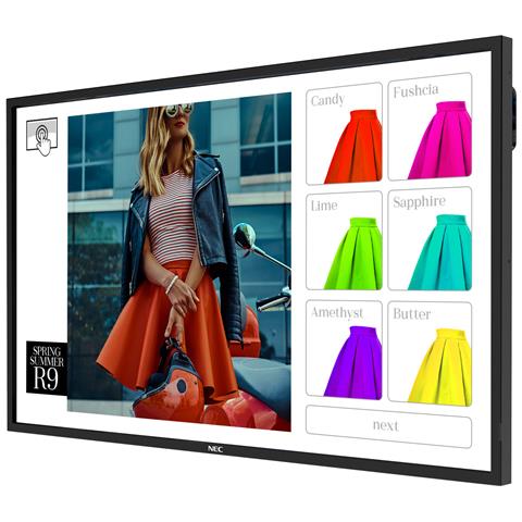 MultiSync ME501 IR-2 Design chiosco 127 cm (50") LED 400 cd /m² Nero Touch screen Processore integrato 18/7 - Foto 2