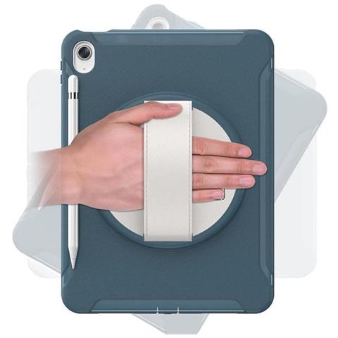 Custodia Per Ipad Air 3/pro 10.5"" Con Supporto E Alloggiamento Per Stilo Blu - Foto 2