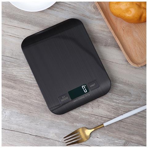 Bilancia Da Cucina Digitale Ricaricabile - Bilancia Alimentare Di Precisione 5kg Con Funzione Tara E Ricarica Usb 10 Kg / 1 G - Foto 6