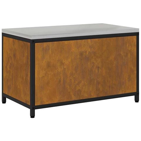 Armadietto per Stoccaggio in Cucina con lo scaffale Ruggine - Foto 9