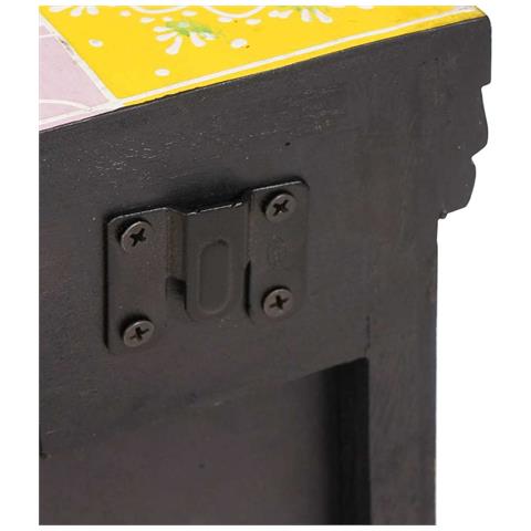 Armadio da Notte con cassetto Multicolore 40 x 30 x 40 cm - Foto 9