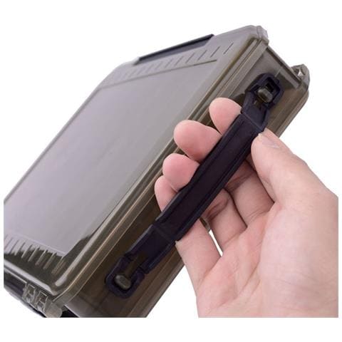 Scatola Per Esche A Doppia Faccia - Custodia Portatile Per Attrezzatura Da Pesca Con Ventilazione Transparent - Foto 4