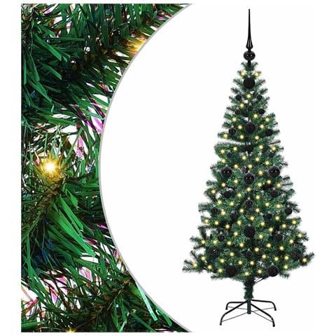 Albero di Natale artificiale con luci integrate Verde 120 cm - Foto 1