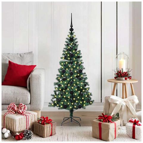 Albero di Natale artificiale con luci integrate Verde 120 cm - Foto 2