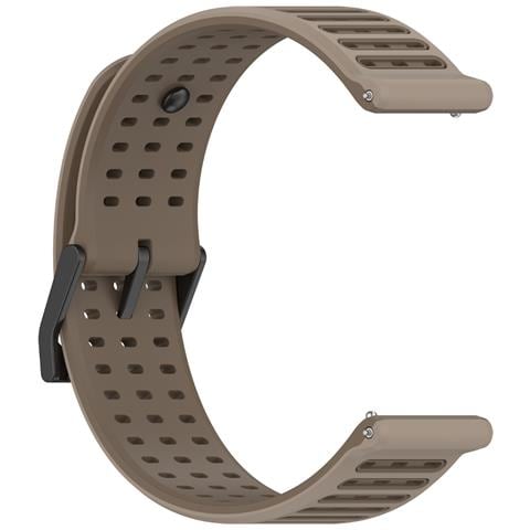 Cinturino In Silicone Liquido Da 22 Mm Compatibile Con Suunto Vertical 2 - Vari Colori Brown - Foto 2