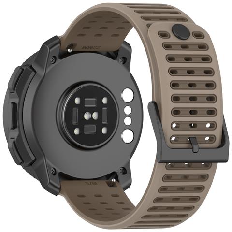 Cinturino In Silicone Liquido Da 22 Mm Compatibile Con Suunto Vertical 2 - Vari Colori Brown - Foto 4