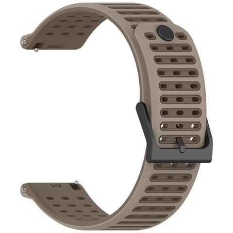 Cinturino In Silicone Liquido Da 22 Mm Compatibile Con Suunto Vertical 2 - Vari Colori Brown - Foto 1