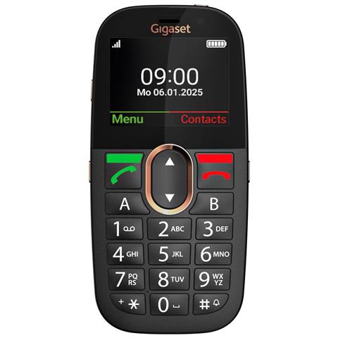 GL695 5,87 cm (2.31") 113 g Nero Telefono per anziani - Foto 1