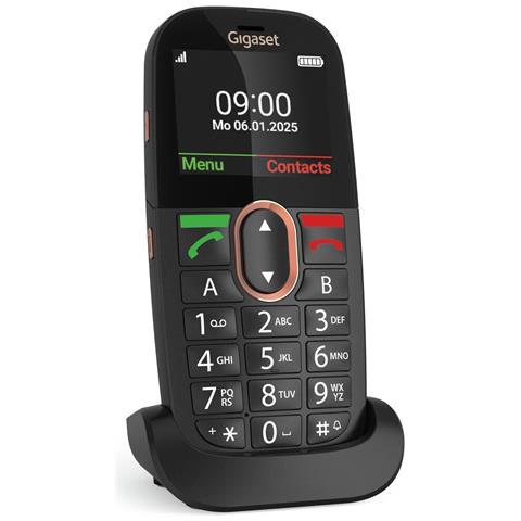 GL695 5,87 cm (2.31") 113 g Nero Telefono per anziani - Foto 6