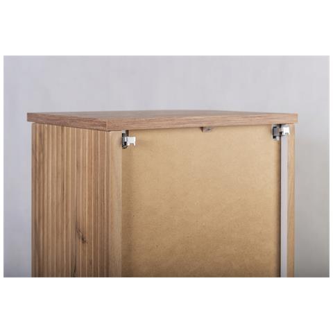 | Armadio alto 139 cm - Marrone, Chêne Craft - mobili da bagno, mobili da bagno, armadio alto da bagno, armadio da bagno marrone, cassettiera da bagno - Foto 10