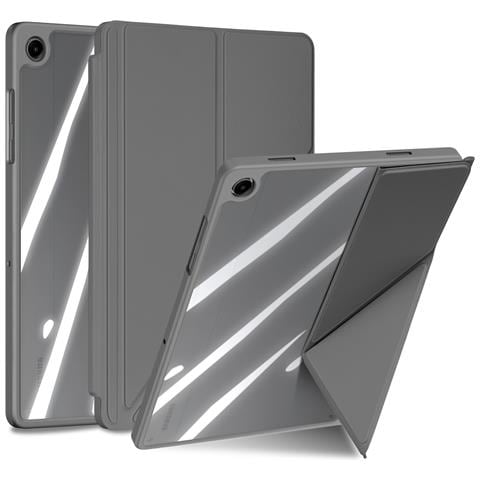 Cover per Galaxy Tab A11+ - TPU+PC+Pelle /PU, Trasparente - Foto 1