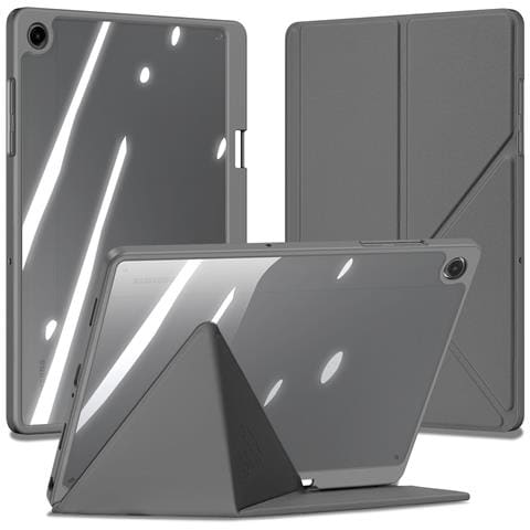 Cover per Galaxy Tab A11+ - TPU+PC+Pelle /PU, Trasparente - Foto 4