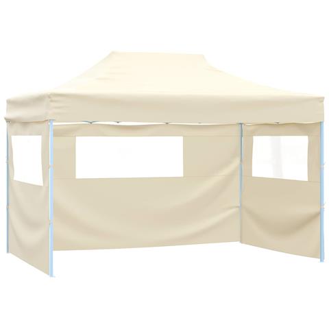 Tenda Party Crema 280 x 410 x 315 cm Tessuto Oxford - Foto 1