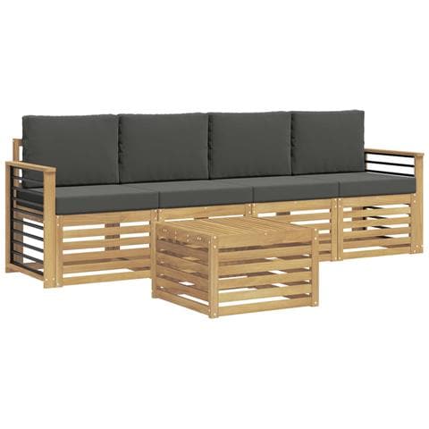 Set divani Legno di Acacia Massello - Foto 1