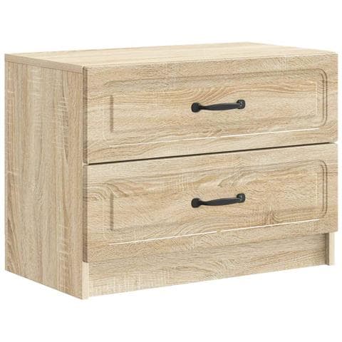 Armadio da Notte con cassetto Rovere Sonoma 62 x 34,5 x 44,5 cm - Foto 1