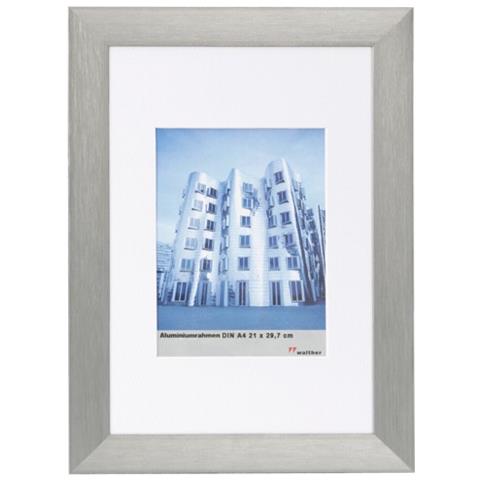 Aluline DIN A4 21x29,7 acciai. incl. Passepartout AL130D - Foto 1