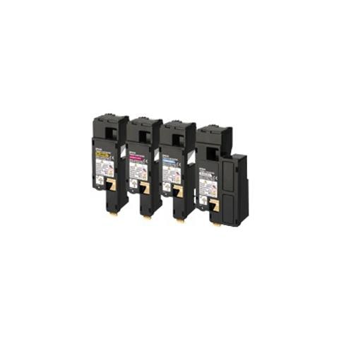 TONER RIGENERATO -  C1700C Ciano Per Epson Cx17, Cx17Nf, Cx17Fw, C1700, C1750N, C1750W S050613 Capacita' 1.400 Pagine - Foto 1