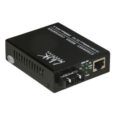Media Converter Rj45 - Fibra Ottica Sc 10/100/1000 Multimode 850nm - Foto 1