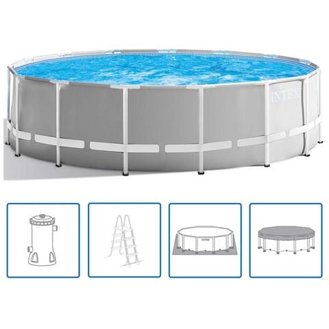 Set Piscina Prism Frame 457x122 Cm 26726gn - Foto 1