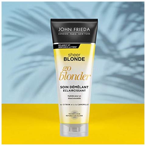 Sheer Blonde Go Blonder - Balsamo Con Effetto Districante E Schiarente 250 Ml - Foto 3