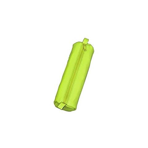Astuccio Portapenne In Vera Pelle Verde Chiaro 43142 - Foto 1