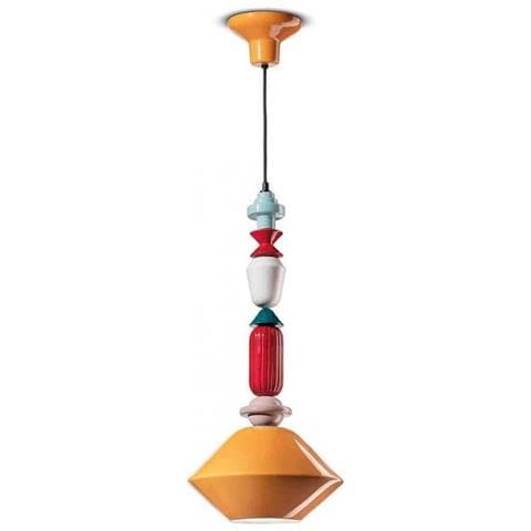Lampada A Sospensione Decò H50 C2511-gia Colore Giallo - Foto 1