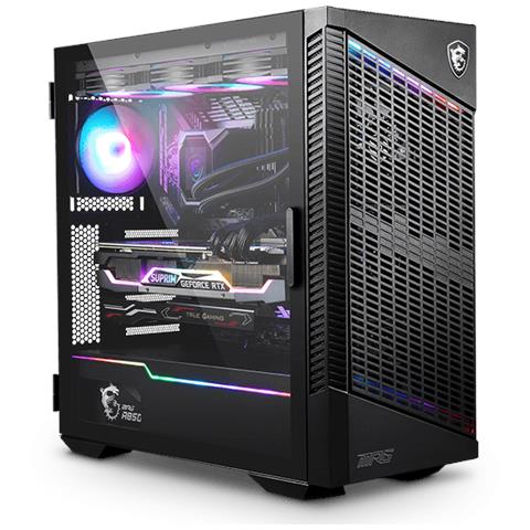 Case Velox 100p Full Tower ATX / EATX / micro ATX / Mini-ITX 2 Porte USB 3.0 1 Porta 3.1 Colore Nero (Finestrato) - Foto 7