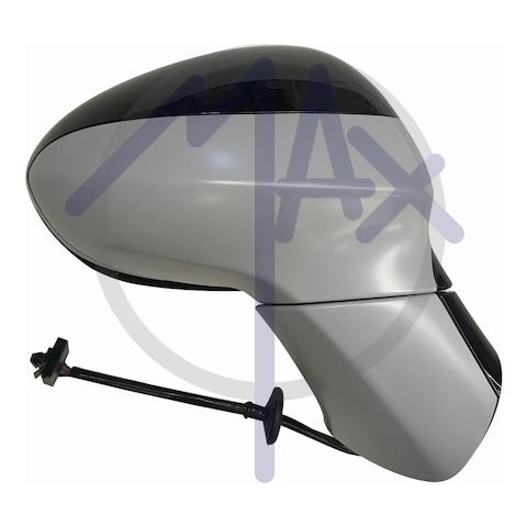 Opel Zafira 2011 - 2016 Retr. elettrico Con Primer, base C / primer, corpo Verniciato, specchio Convesso Cromato Termico 5 Pin - Foto 1