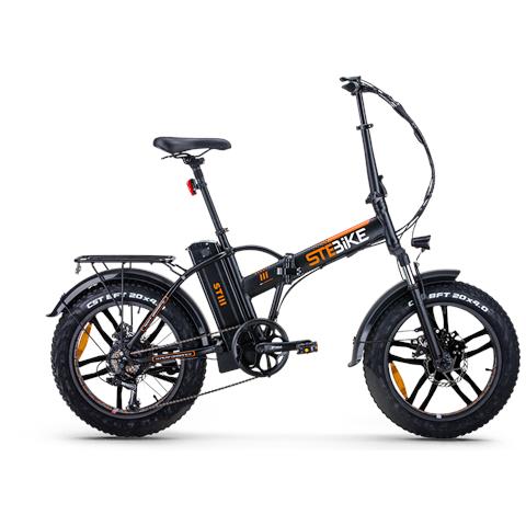 STEBIKE - Bicicletta Elettrica A Pedalata Assistita St-3 Nera - ePRICE