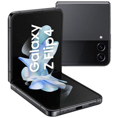 Galaxy Z Flip4 5G 128GB 8 GB RAM Dual Sim Display 6.7" Full HD+ Fotocamera 12 Mpx Android Europa Grafite - Foto 1