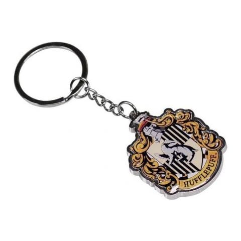 Harry Potter Keyring With Header Card Hufflepuff - Portachiavi Simbolo Tassorosso - Half Moon Bay - Foto 1