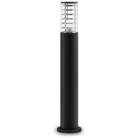 Lampada Da Terra Moderna Per Esterno In Alluminio Nero 1 Luce E27 60w Ip54 - Foto 1
