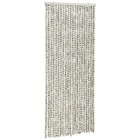 Tenda Antimosche Grigio Chiaro E Grigio Scuro In Ciniglia - Foto 2