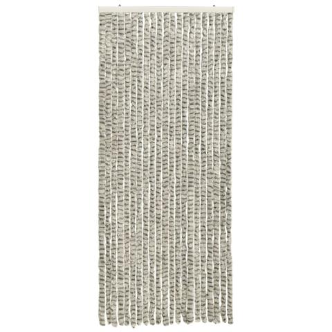 Tenda Antimosche Grigio Chiaro E Grigio Scuro In Ciniglia - Foto 3