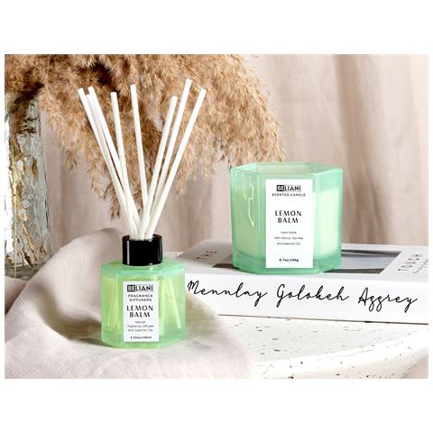 Candela Profumata Con Diffusore Di Fragranze Classy Tint Cera Di Soia Note Fresche - Foto 1