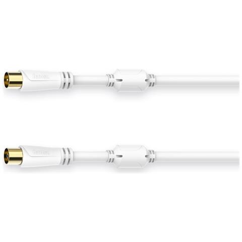 00205248 cavo coassiale 5 m Bianco - Foto 2