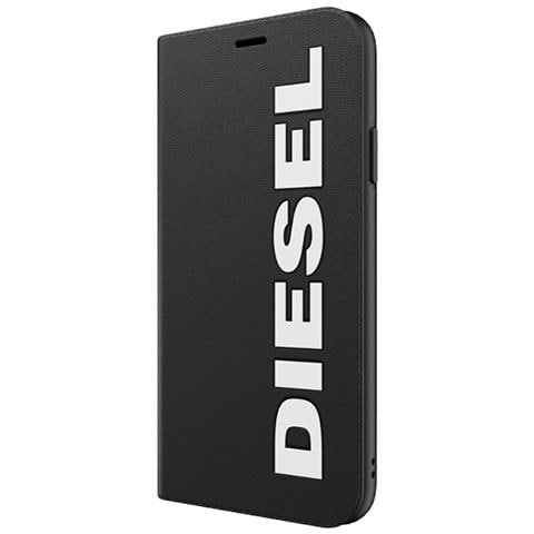 Custodia Folio Per Iphone 11 Pro Max Gamma Booklet Con Slot Per Carte Di Credito, Nero - Foto 2