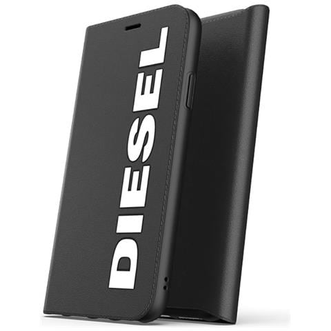 Custodia Folio Per Iphone 11 Pro Max Gamma Booklet Con Slot Per Carte Di Credito, Nero - Foto 3