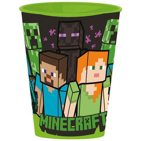 Bicchiere Per Bambini Con Grafica Di Minecraft Da 260 Ml - Foto 1