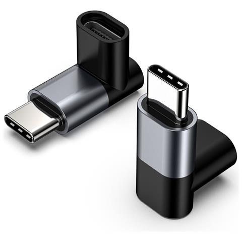 Adattatore Da Maschio Type-c A Femmina, Confezione Da 2 - 100w, 20gbps, 4k60hz - Foto 1