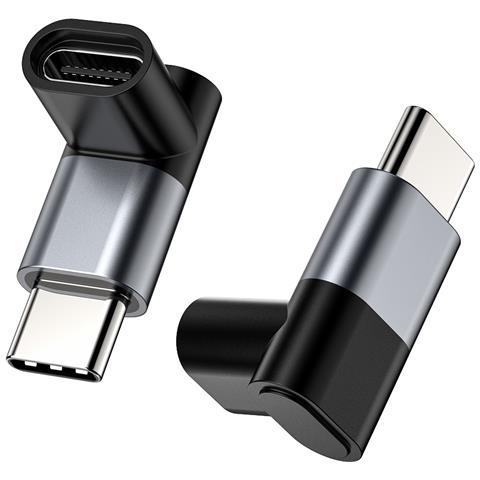 Adattatore Da Maschio Type-c A Femmina, Confezione Da 2 - 100w, 20gbps, 4k60hz - Foto 2