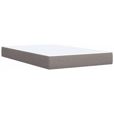 Giroletto a Molle con Materasso Tortora 120x190 cm in Tessuto - Foto 9