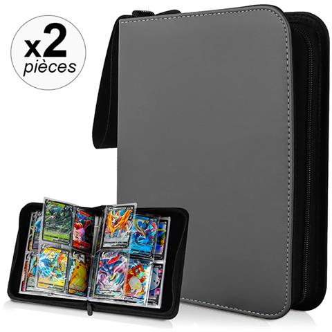 Confezione Da 2 Raccoglitori Con Chiusura A Zip Per 400 Schede - Foto 2