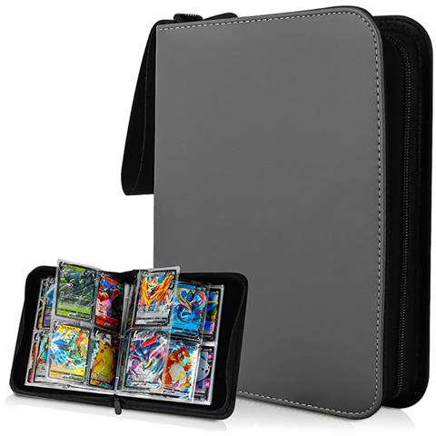 Confezione Da 2 Raccoglitori Con Chiusura A Zip Per 400 Schede - Foto 1