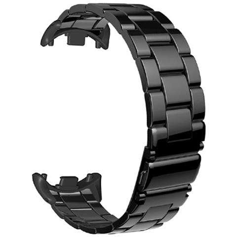 Cinturino In Acciaio Inossidabile Nero Compatibile Con Xiaomi Mi Band 10/9/8 Nfc - Foto 1